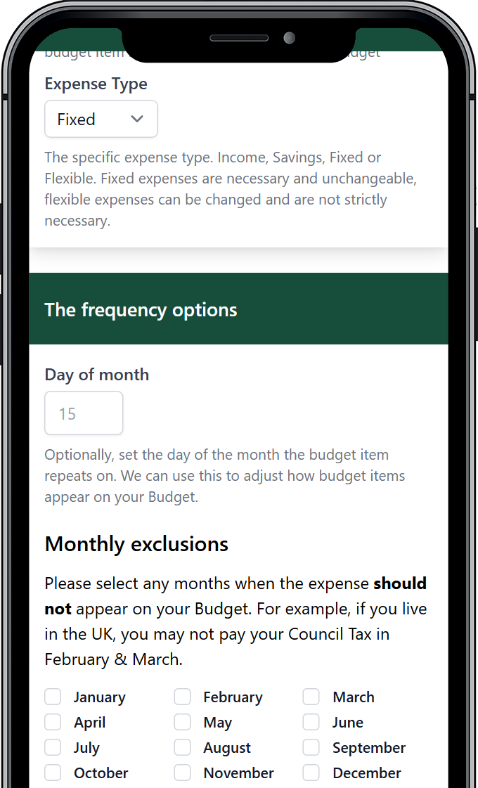 Options for getting started with Budget Pro
