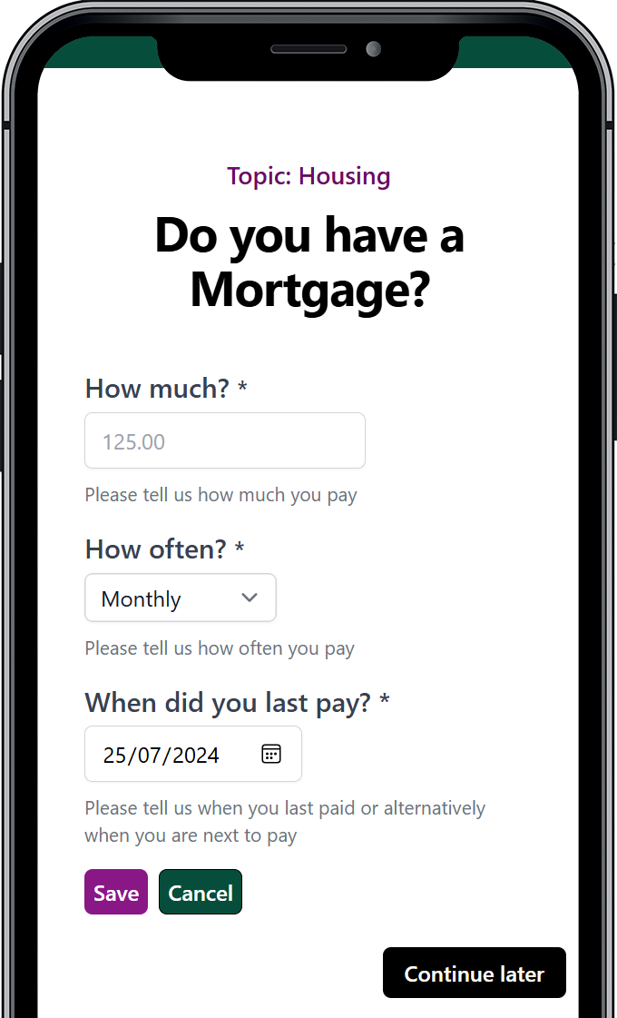 Options for getting started with Budget Pro